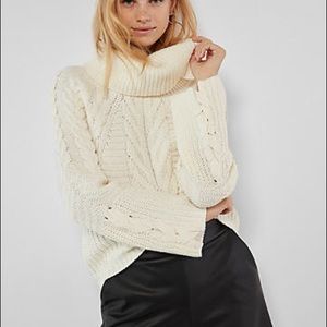 Express cowl neck top